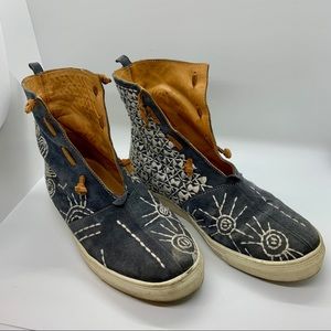 Embroidered Free People Sneaker
